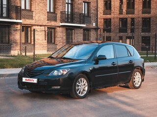 2008 Mazda 3 I (BK) Рестайлинг, чёрный, 417000 рублей, вид 1