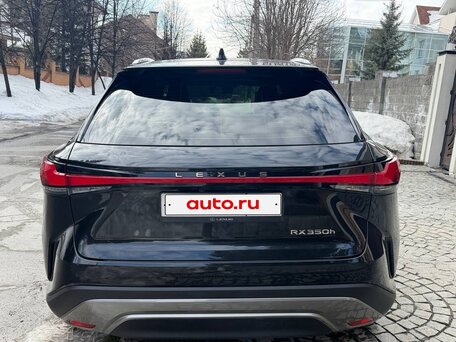 2023 Lexus RX 350h V, чёрный, 9150000 рублей, вид 4
