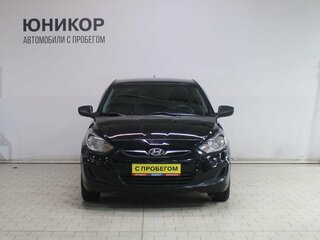 2012 Hyundai Solaris I, чёрный, 459000 рублей, вид 3