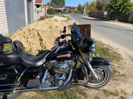 2006 Harley-Davidson Electra Glide, чёрный, 800000 рублей, вид 2