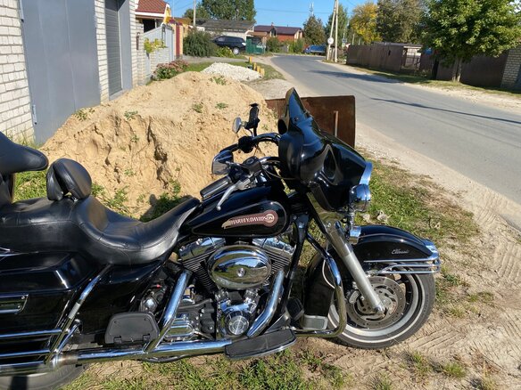 2006 Harley-Davidson Electra Glide, чёрный, 800000 рублей - вид 1
