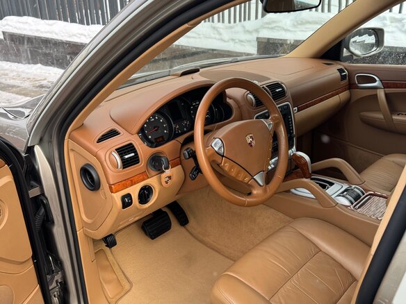 2008 Porsche Cayenne I Рестайлинг (957), бежевый, 4000000 рублей - вид 32