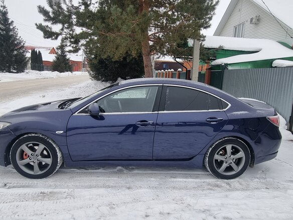 2007 Mazda 6 II (GH), синий, 560000 рублей - вид 7