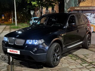 2007 BMW X3 30d I (E83) Рестайлинг, чёрный, 1250000 рублей, вид 1