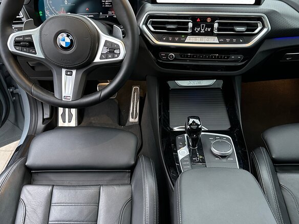 2022 BMW X3 30i xDrive III (G01) Рестайлинг, серебристый, 3200000 рублей - вид 6