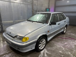 2004 Lada (ВАЗ) 2115, серебристый, 75000 рублей, вид 4
