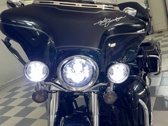 2009 Harley-Davidson Electra Glide, чёрный, 944000 рублей - вид 14