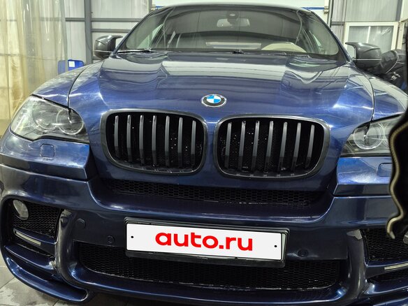 2011 BMW X6 35i 8-speed I (E71), синий, 1777777 рублей - вид 1