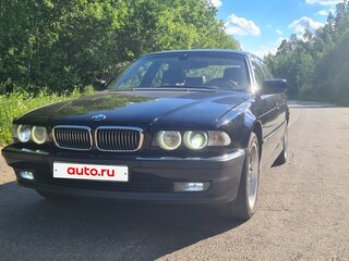 1998 BMW 7 серии 735i III (E38) Рестайлинг, синий, 1300000 рублей, вид 1