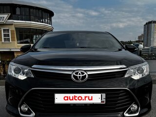 2016 Toyota Camry VII (XV50) Рестайлинг, чёрный, 2250000 рублей, вид 5