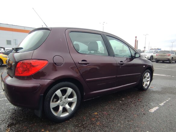 2006 Peugeot 307 I Рестайлинг, фиолетовый, 300000 рублей - вид 5