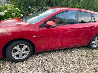 2010 Mazda 3 II (BL), красный, 800000 рублей, вид 3