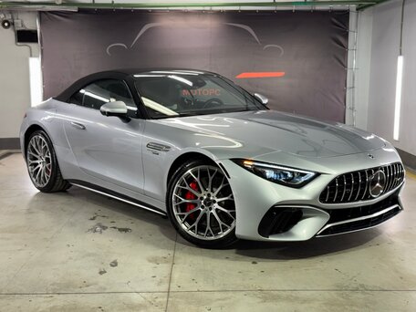 2022 Mercedes-Benz SL-Класс AMG SL 55 55 AMG IV (R232), серебристый, 15550000 рублей, вид 1