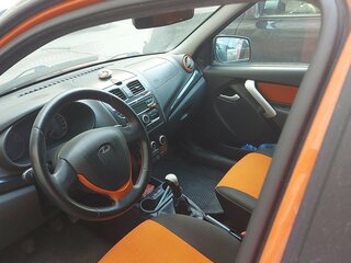 2017 Lada (ВАЗ) Kalina Cross II, оранжевый, 700000 рублей, вид 4