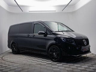 2019 Mercedes-Benz V-Класс Long 220 d длинный III (W447) Рестайлинг, чёрный, 3530000 рублей, вид 3