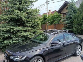 2012 Audi A6 IV (C7), чёрный, 1630000 рублей, вид 1