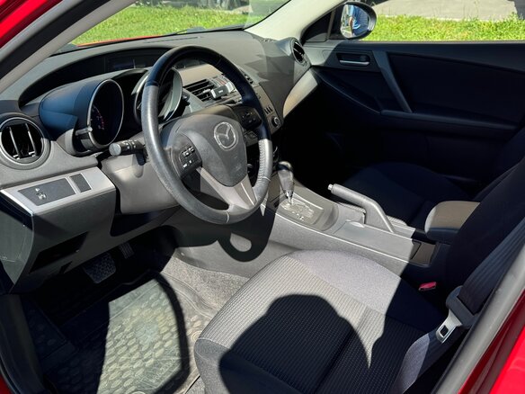 2011 Mazda 3 II (BL) Рестайлинг, красный, 1650000 рублей - вид 10