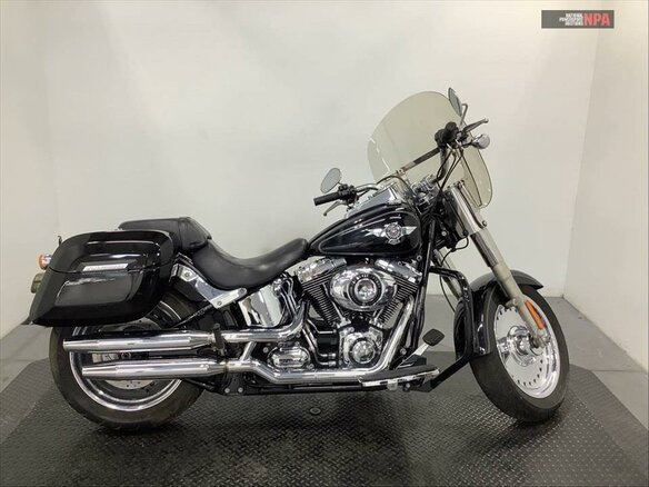 2012 Harley-Davidson Fat Boy, чёрный, 1150000 рублей - вид 16