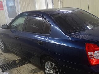 2008 Hyundai Elantra ТагАЗ III (XD2) Рестайлинг, синий, 330000 рублей, вид 4