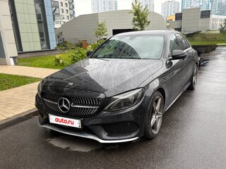 2017 Mercedes-Benz C-Класс 180 9G-TRONIC IV (W205), чёрный, 2199999 рублей, вид 2