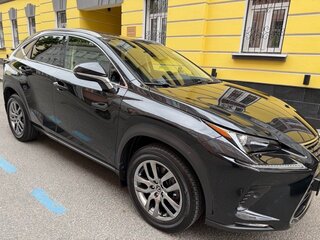 2021 Lexus NX 300 I Рестайлинг, чёрный, 4300000 рублей, вид 4