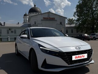 2022 Hyundai Elantra VII (CN7), белый, 1850000 рублей, вид 2