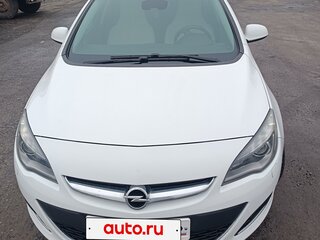2012 Opel Astra J Рестайлинг, белый, 750000 рублей, вид 1