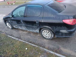2006 Peugeot 206, чёрный, 270000 рублей, вид 4