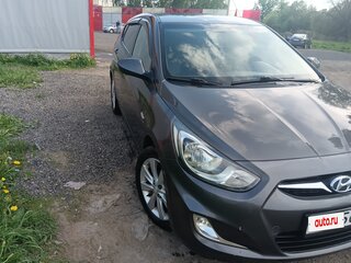 2011 Hyundai Solaris I, серый, 540000 рублей, вид 3