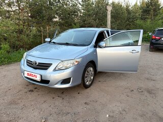2008 Toyota Corolla AMT X (E140, E150), голубой, 720000 рублей, вид 1