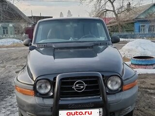 2002 SsangYong Korando II, чёрный, 550000 рублей, вид 1