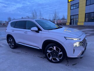 2021 Hyundai Santa Fe IV Рестайлинг, белый, 3210000 рублей, вид 2