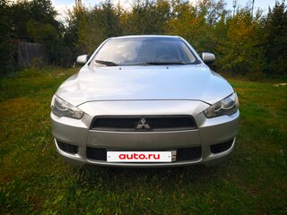 2008 Mitsubishi Lancer X, серебристый, 595000 рублей, вид 2