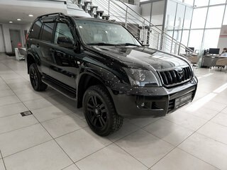 2008 Toyota Land Cruiser Prado 5-speed 120 Series Рестайлинг, чёрный, 1950000 рублей, вид 3