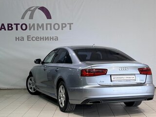 2016 Audi A6 IV (C7) Рестайлинг, серебристый, 1900000 рублей, вид 4