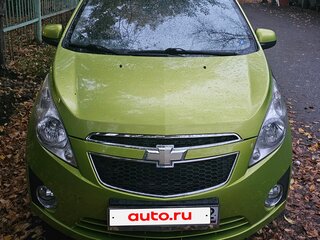 2012 Chevrolet Spark III, зелёный, 600000 рублей, вид 1