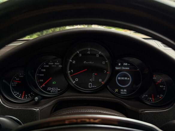 2014 Porsche Panamera Turbo I Рестайлинг, коричневый - вид 16