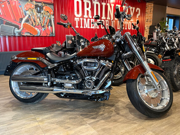 2024 Harley-Davidson Fat Boy, красный, 3400000 рублей - вид 8
