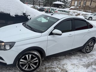2019 Lada (ВАЗ) Vesta Cross I, белый, 900000 рублей, вид 3