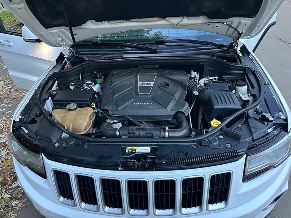 2013 Jeep Grand Cherokee IV (WK2), белый, 1700000 рублей - вид 12