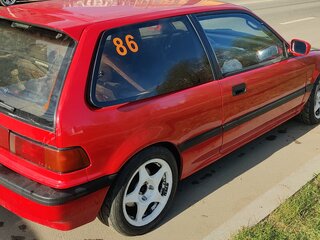 1991 Honda Civic IV, красный, 1400000 рублей, вид 3