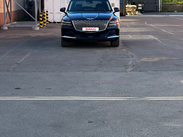 2021 Genesis GV80 I, синий, 5300000 рублей - вид 1