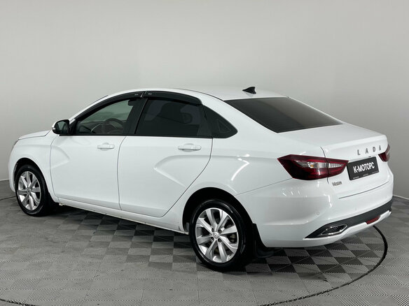 2024 Lada (ВАЗ) Vesta I Рестайлинг (NG), белый, 1100000 рублей - вид 8