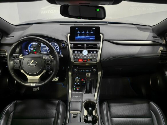 2020 Lexus NX 300h I Рестайлинг, чёрный, 4250000 рублей - вид 8