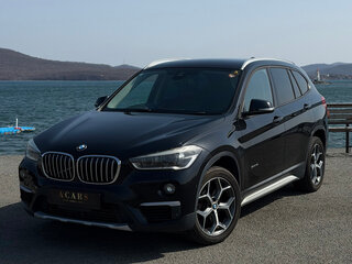 2016 BMW X1 18i sDrive II (F48), чёрный, 1550000 рублей, вид 2