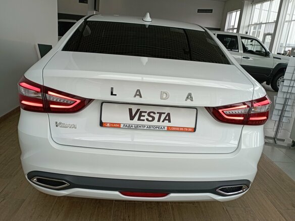 2026 Lada (ВАЗ) Vesta I Рестайлинг (NG), белый - вид 7