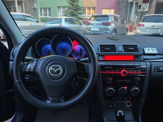 2008 Mazda 3 I (BK) Рестайлинг, синий, 415000 рублей, вид 5