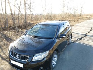 2011 Toyota Corolla Fielder X (E140, E150) Рестайлинг, чёрный, 750000 рублей, вид 5