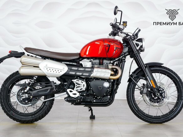 2025 Triumph Scrambler, красный, 1499000 рублей