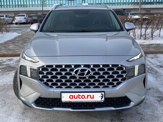 2022 Hyundai Santa Fe IV Рестайлинг, серебристый, 2649000 рублей, вид 2